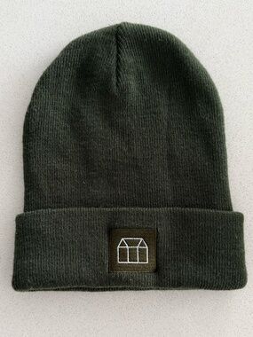 Unisex Hat Toque Greenhouse Juice Knit Beanie / Toque Green One Size